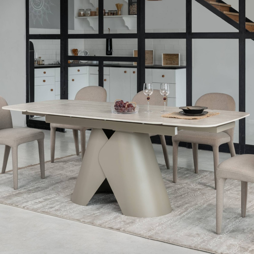 Керамический стол Парис TML-997-1 140-200x90x76 см